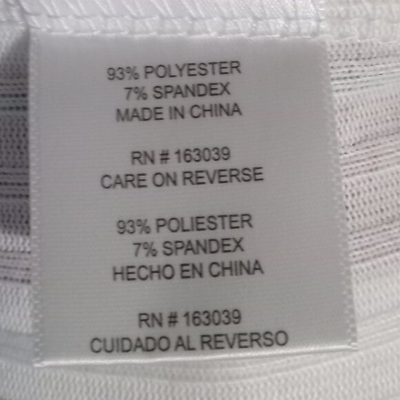 FLT Studio Striped Sleeveless Top Blouse Shirt Women's Size Small - Picture 6 of 7